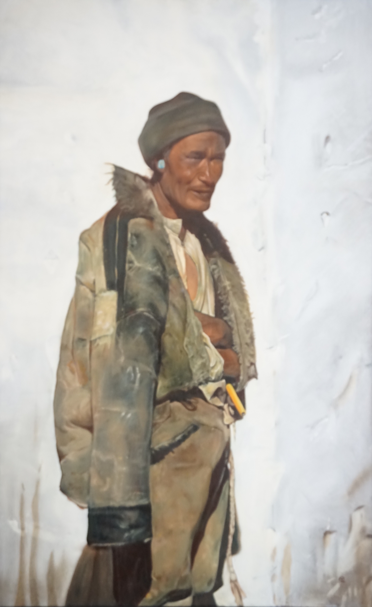 Himalayan Man Taken From Photo In Himalayas Book By Michael Palin